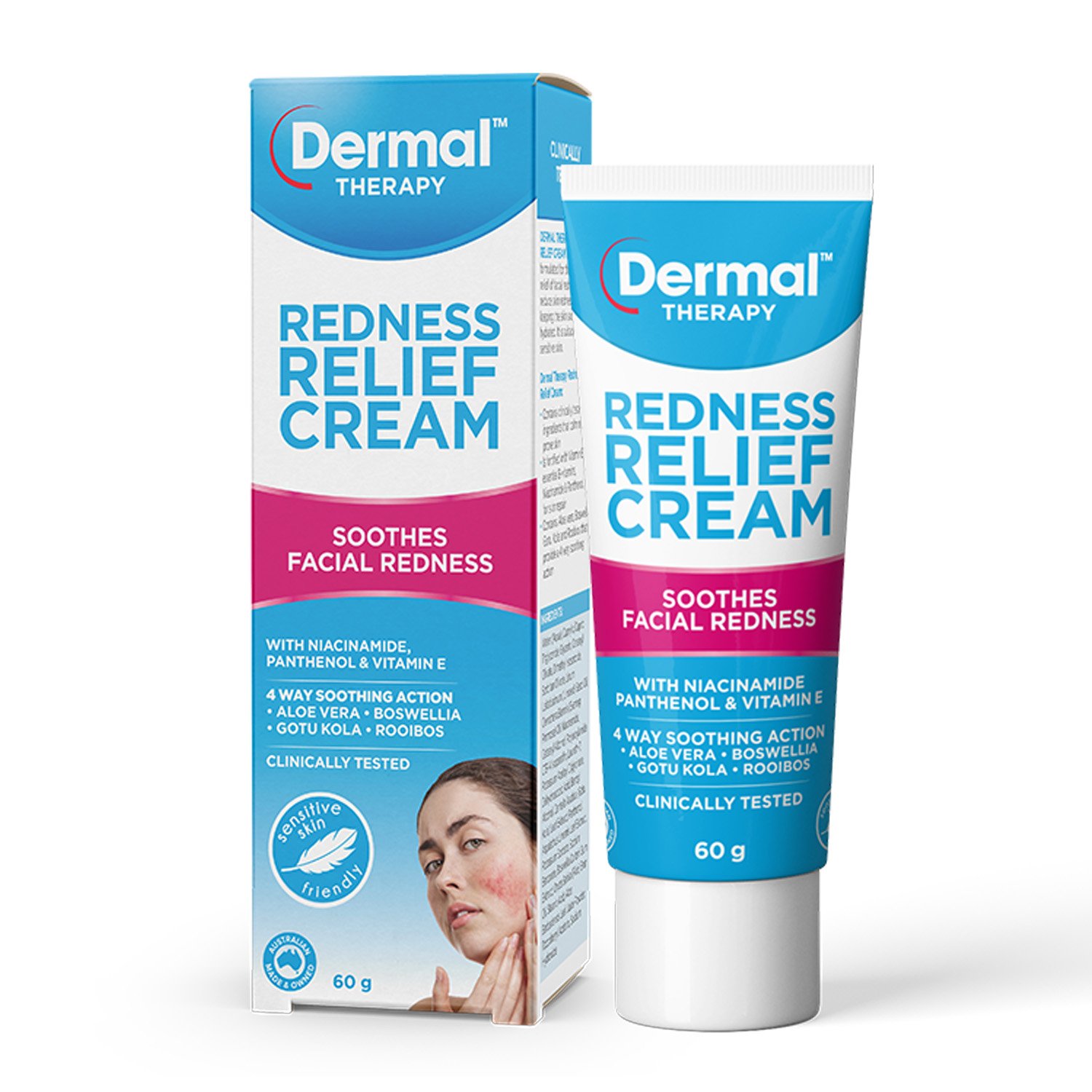 Dermal Therapy Redness Relief Cream 60g - Health7